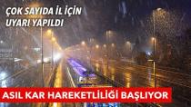 İstanbul ve çok sayıda il için kar uyarısı: Asıl hareketlilik yeni başlıyor