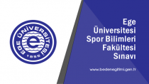İzmir Ege Üniversitesi Besyo Yetenek Sınavı