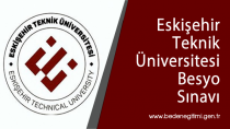Eskişehir Teknik Üniversitesi Besyo Spor Bilimleri Yetenek Sınavı
