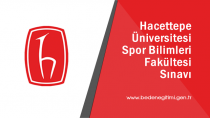 Hacettepe Üniversitesi Besyo Yetenek Sınavı