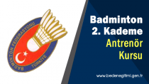 2. Kademe Badminton Temel Antrenörlük Kursu