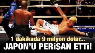 Mayweather rakibini 1 dakikada perişan etti!