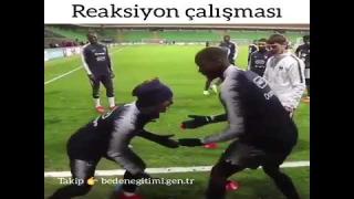 Futbolda reaksiyon çalışması