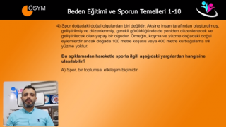 Beden eğitimi ÖABT çıkmış sorular 2019