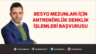 Besyo Mezunları İçin Antrenörlük Denklik İşlemleri E-Devlet Başvurusu Nasıl Yapılır?