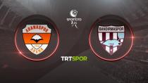 Adanaspor-Bandırmaspor maçı TRT SPOR da