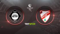 Altay - Boluspor maçı TRT Spor'da