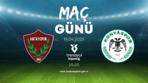 Hatayspor, Konyaspor'u konuk edecek