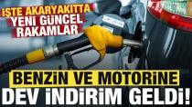 Son dakika: Benzin ve motorine dev indirim geldi! İşte akaryakıtta yeni güncel rakamlar